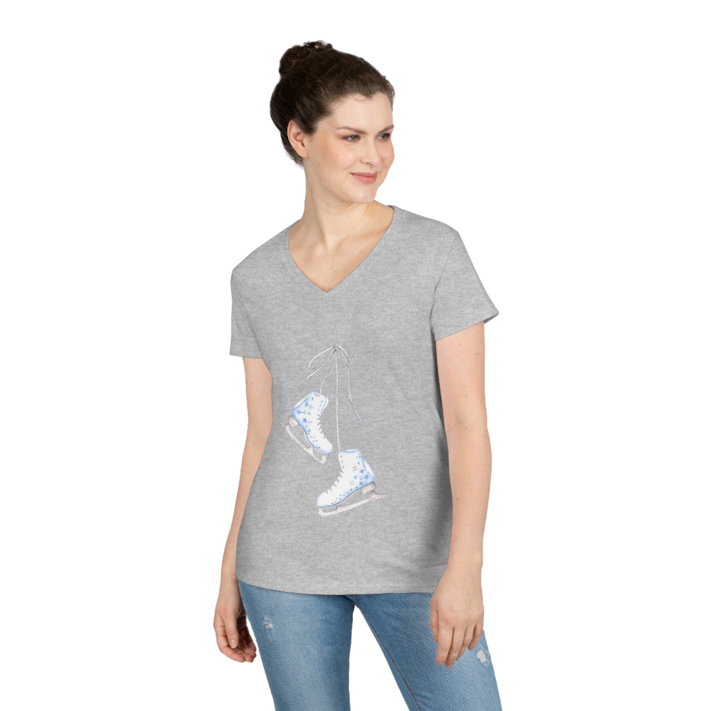 Ladies' V-Neck T-Shirt