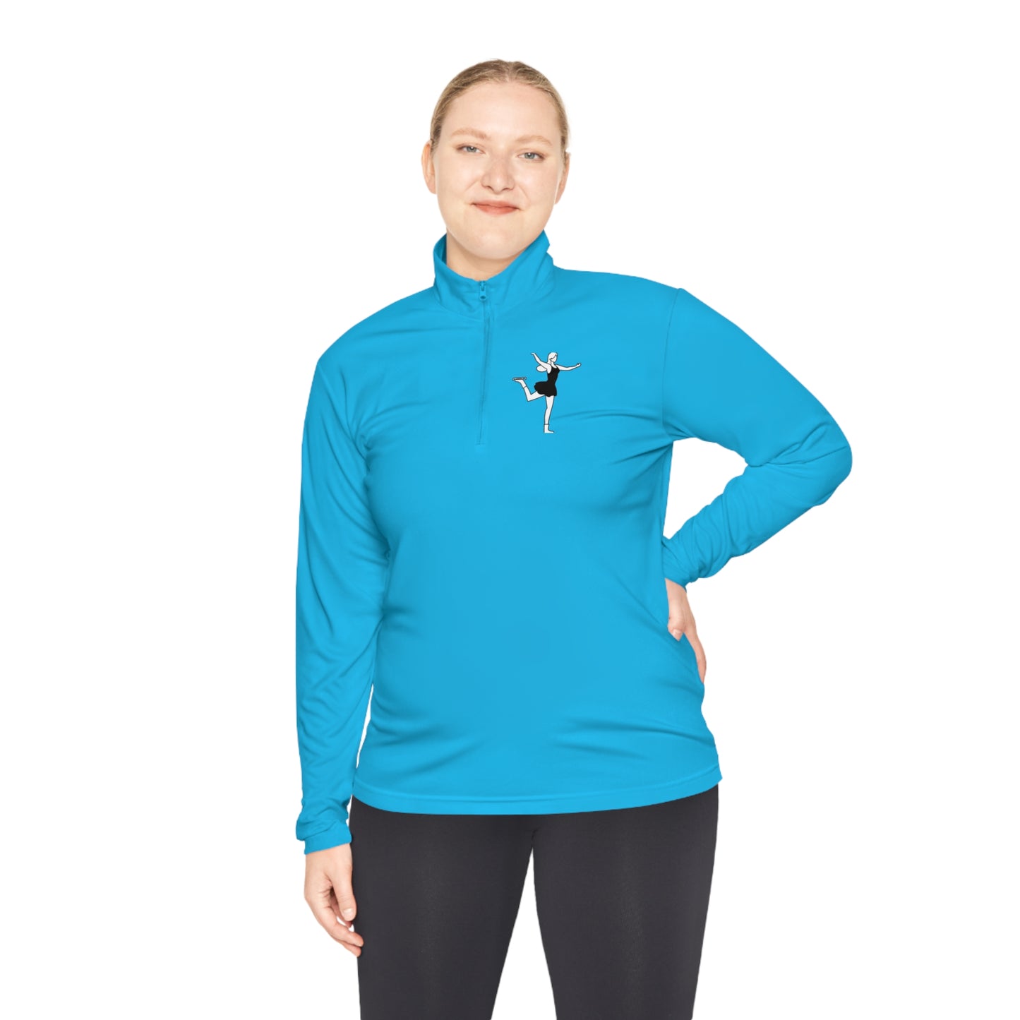 figure skating Quarter-Zip Pullover