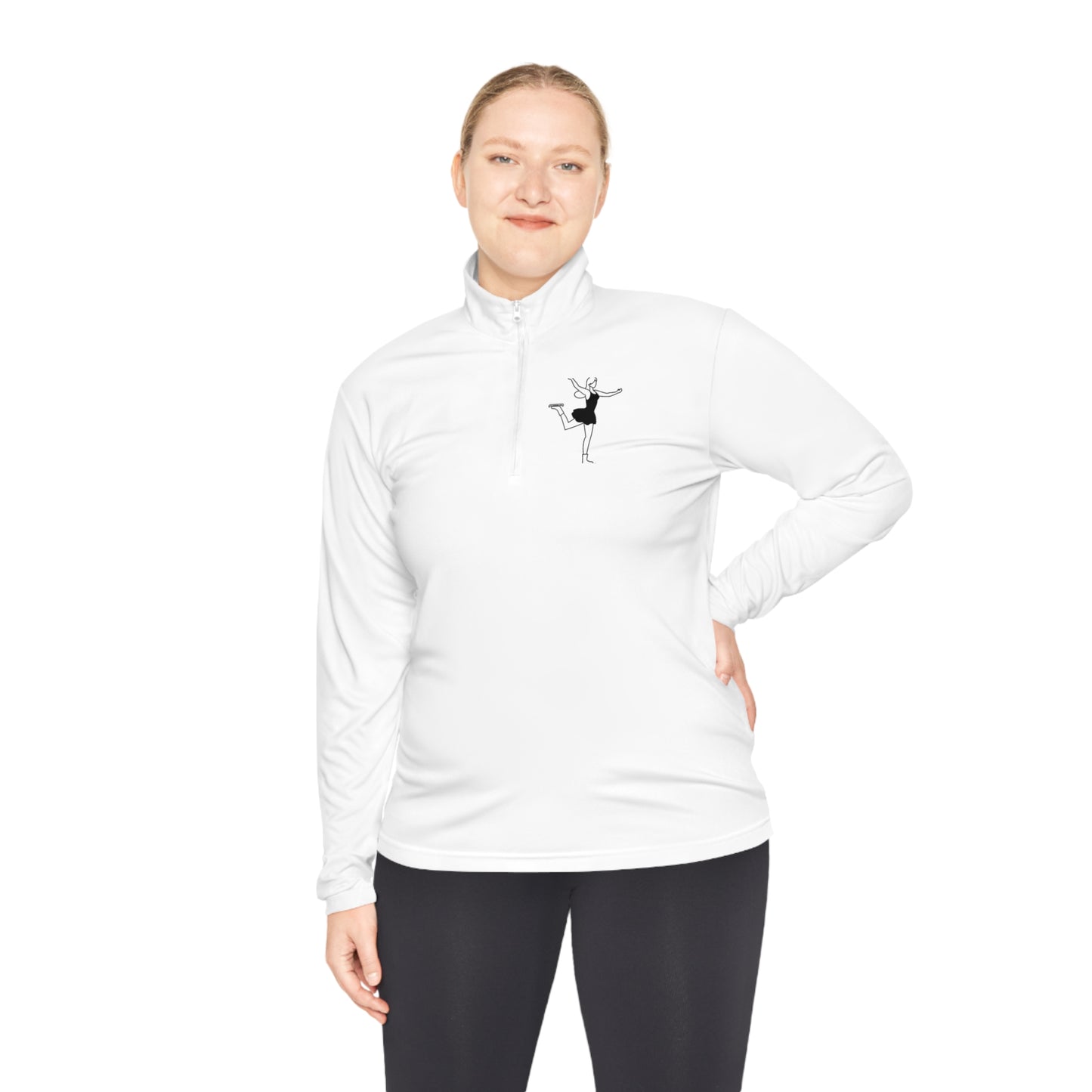 figure skating Quarter-Zip Pullover