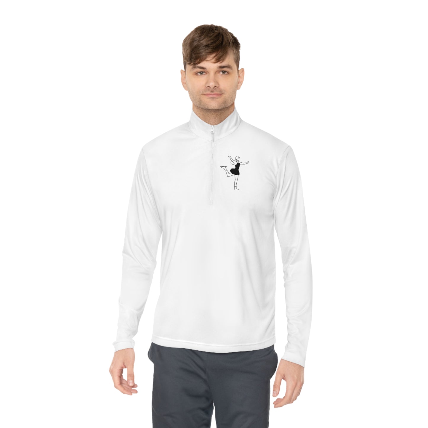 figure skating Quarter-Zip Pullover