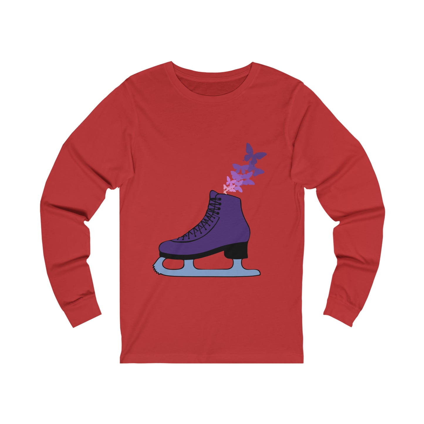 figure skating Long Sleeve Tee