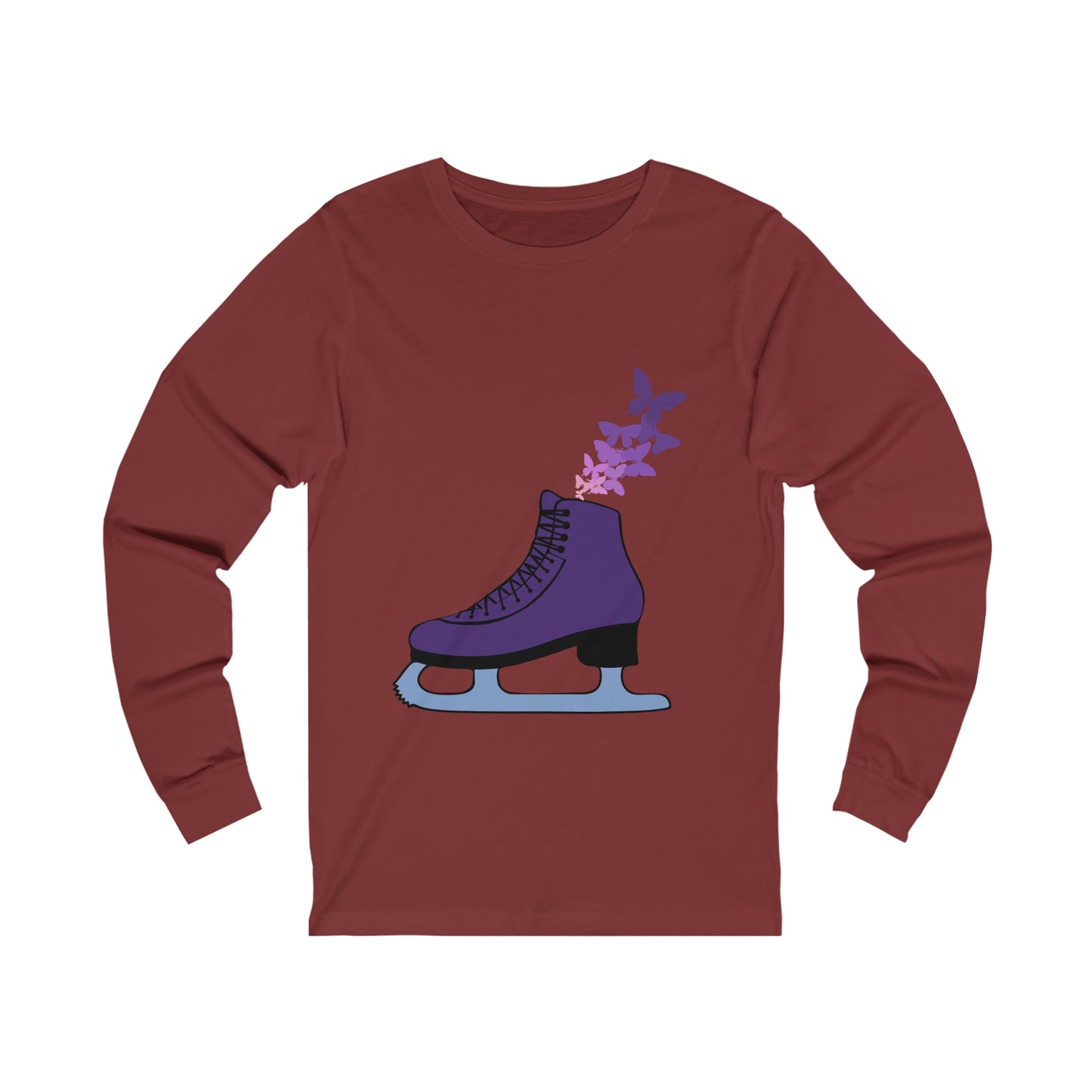 figure skating Long Sleeve Tee