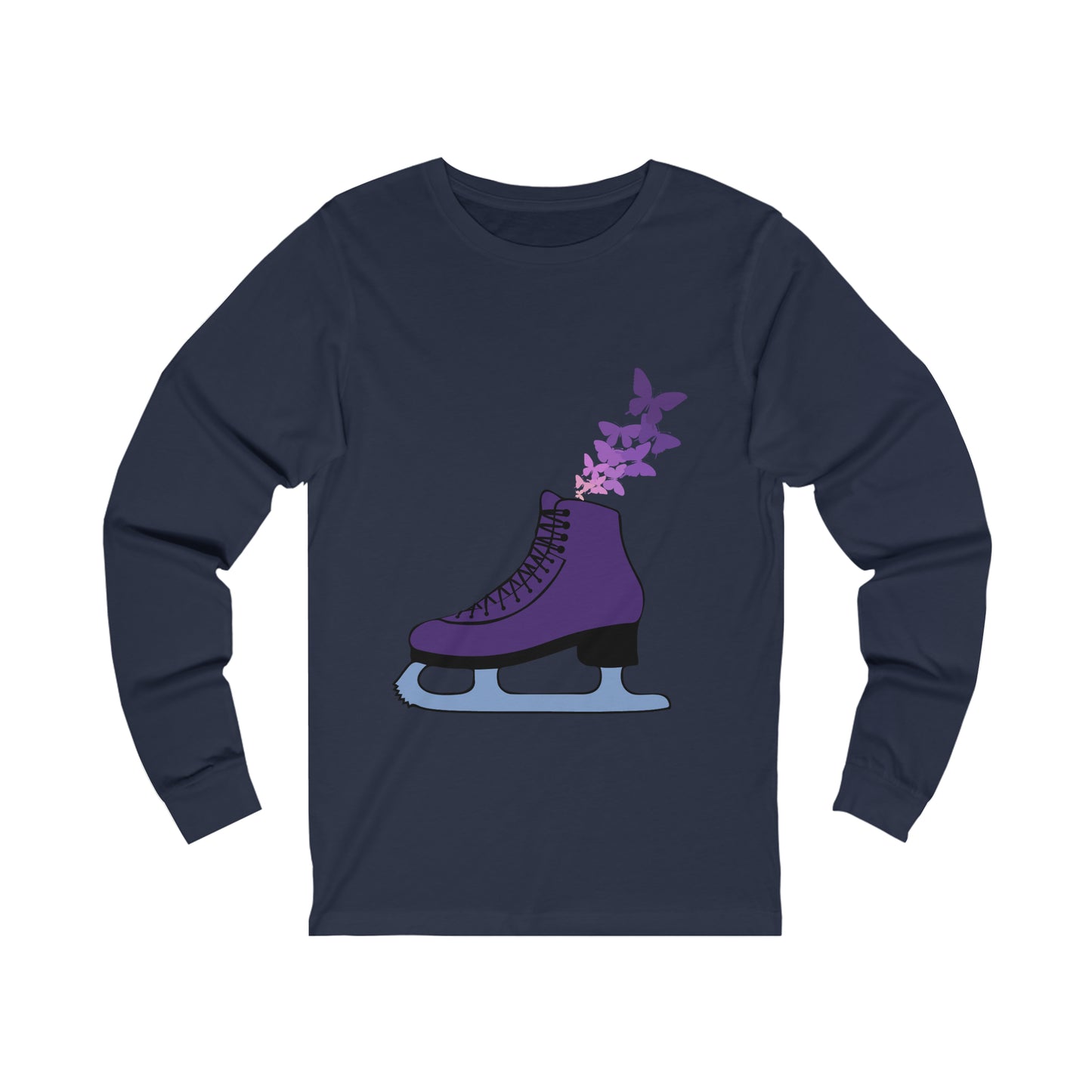 figure skating Long Sleeve Tee