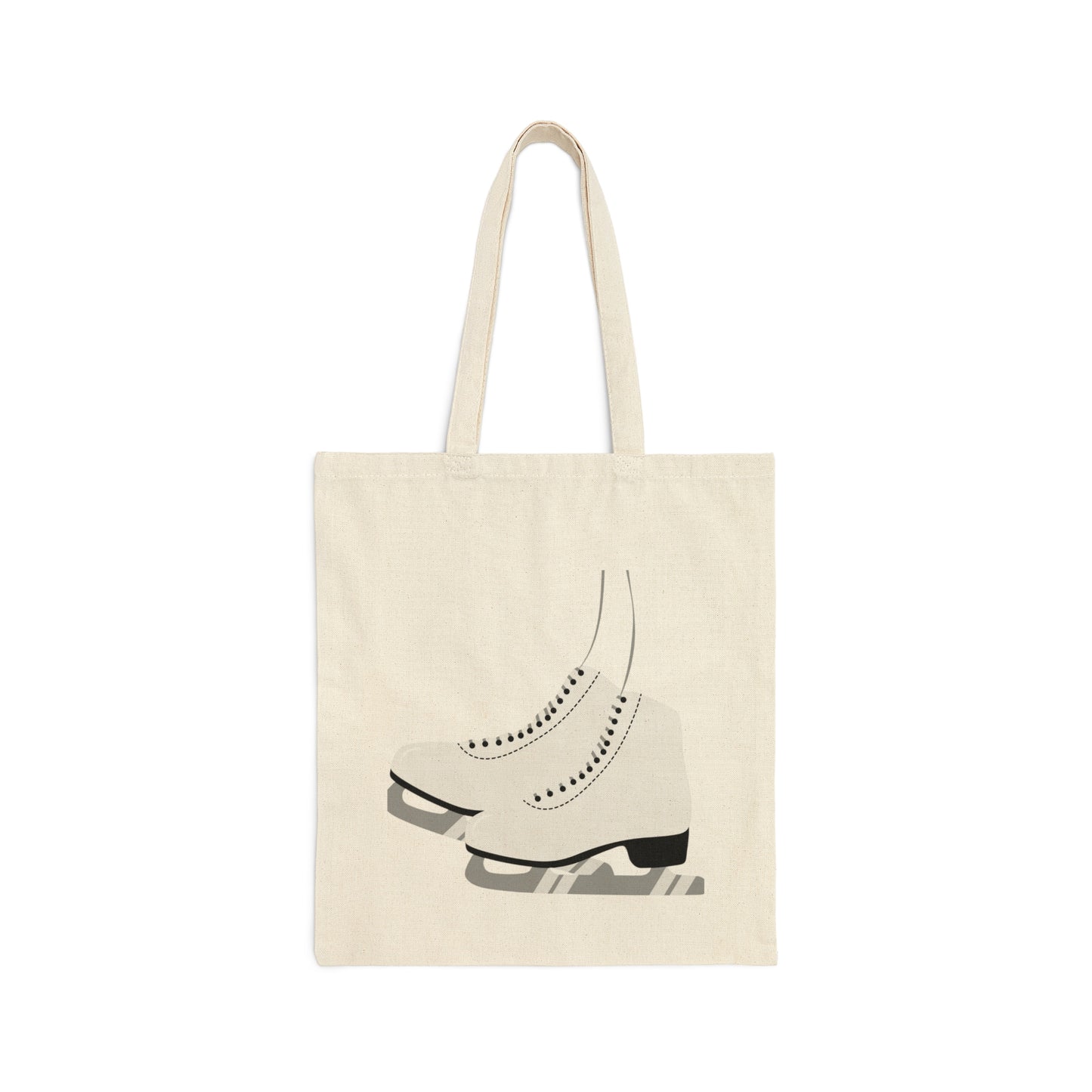 Figure skating Cotton Canvas Tote Bag