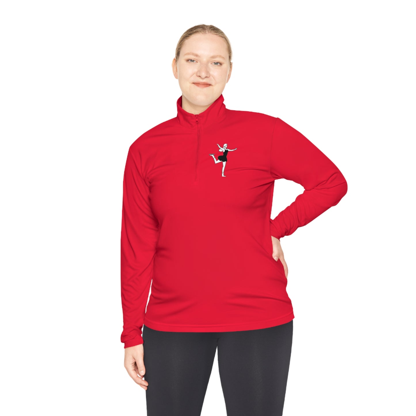 figure skating Quarter-Zip Pullover