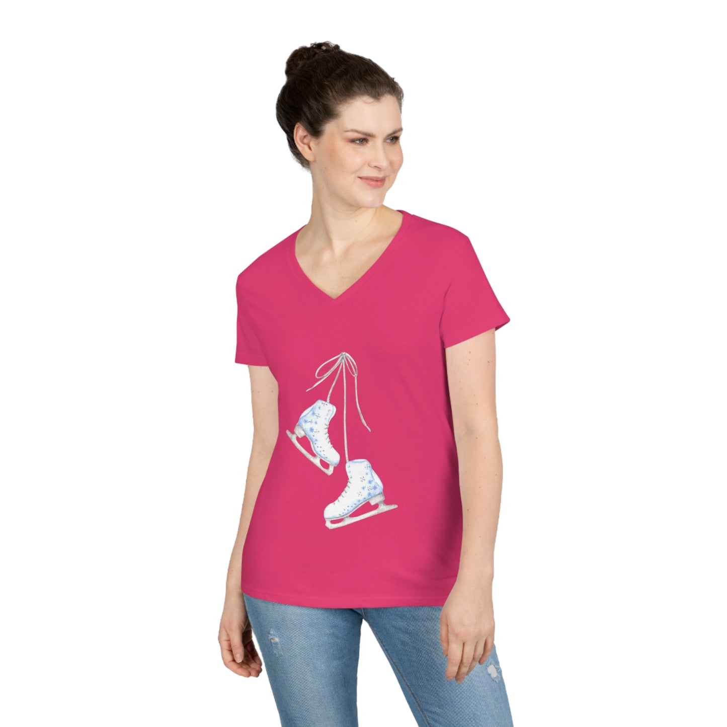 Ladies' V-Neck T-Shirt